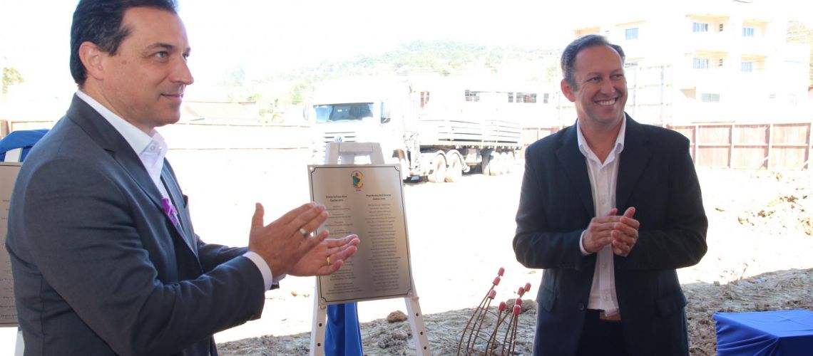 Lançada oficialmente obra da sede própria da UCAVI Lançada oficialmente obra da sede própria da UCAVI