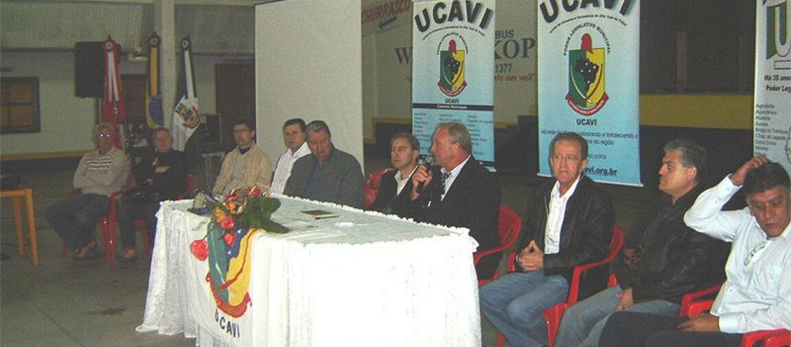 UCAVI realiza assembléia em Presidente Getúlio